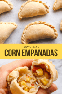 Easy Vegan Corn Empanadas Dairy Free