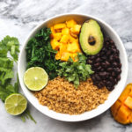 Savory Mango Buddah Bowl Chipotle Quinoa Gluten Free Vegan