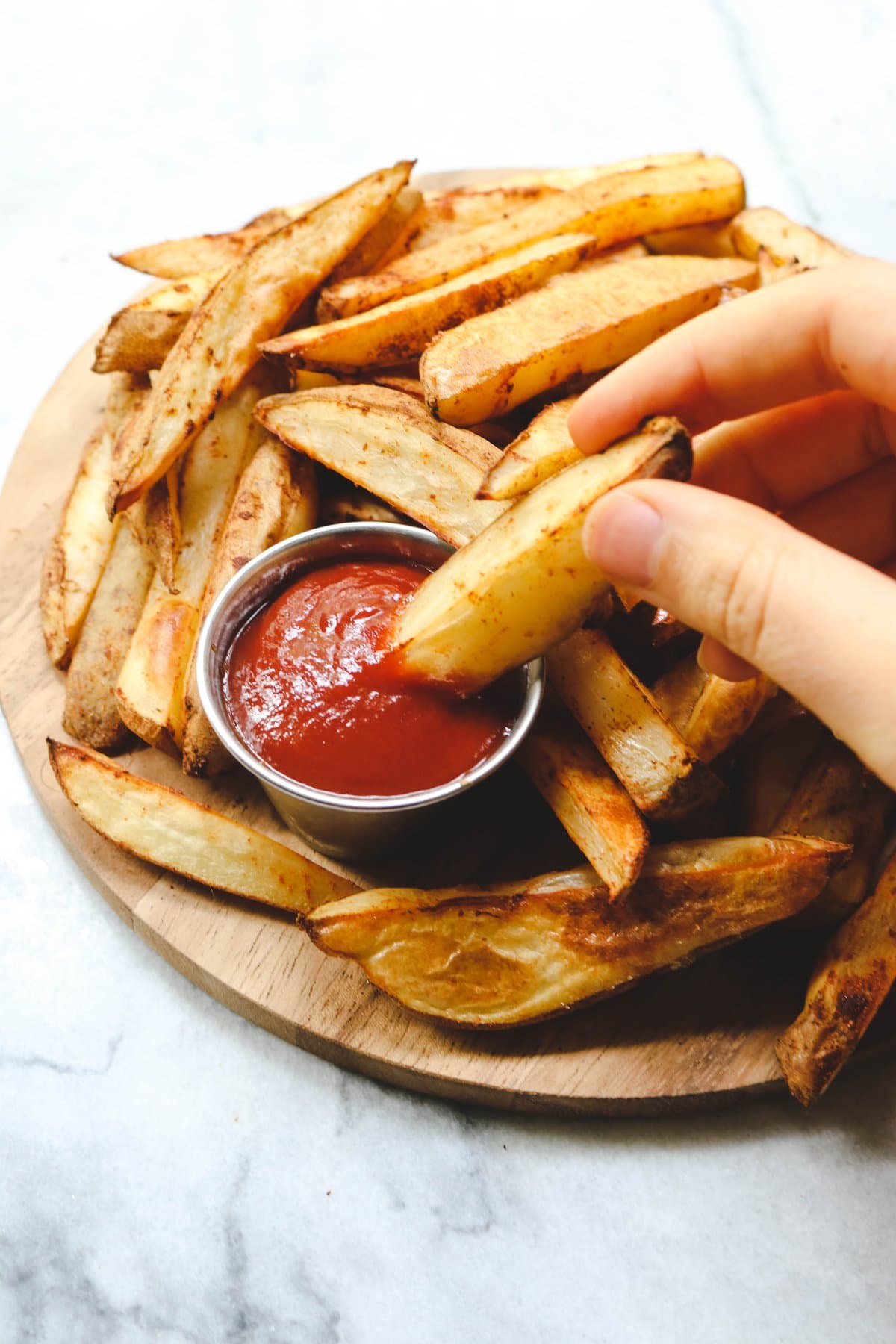 How To Make Perfect Oil Free Oven Baked Fries From My Bowl
