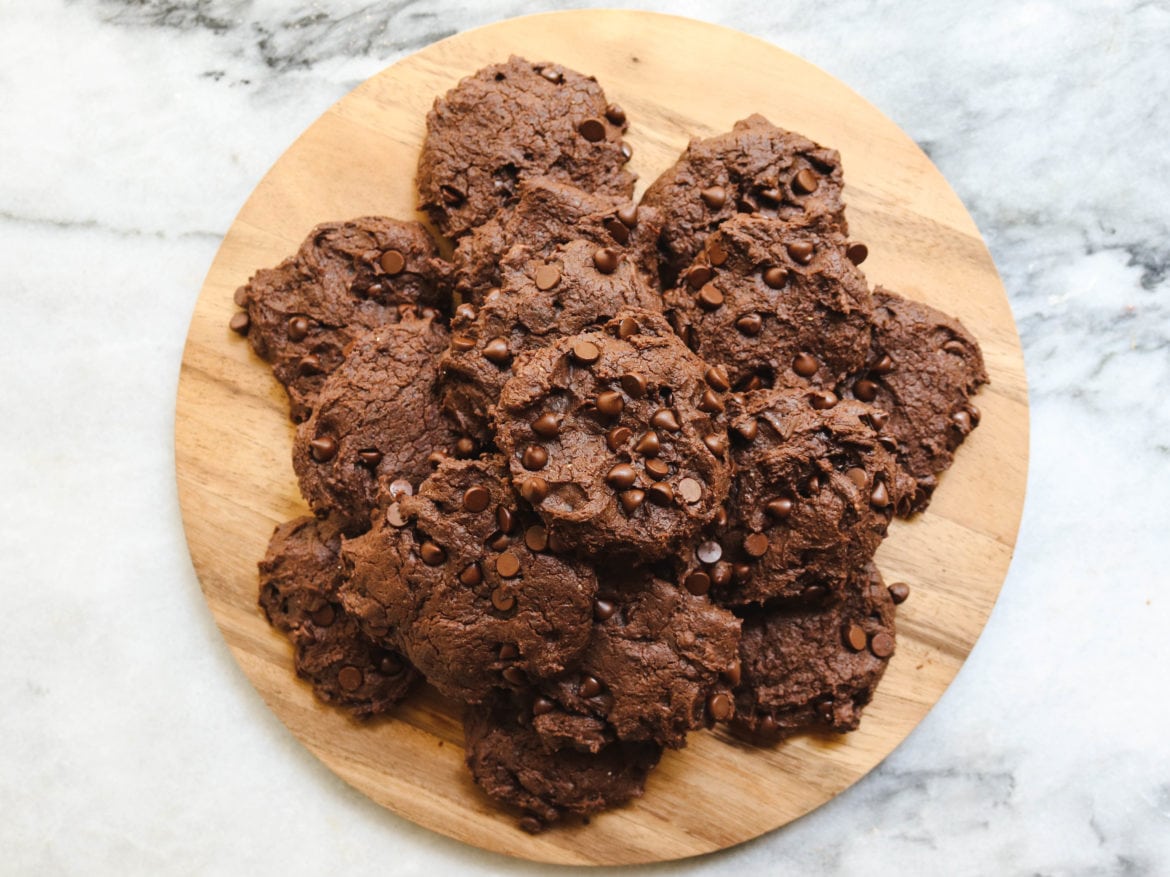 double-chocolate-chip-cookies-vegan-gf-nut-free-from-my-bowl