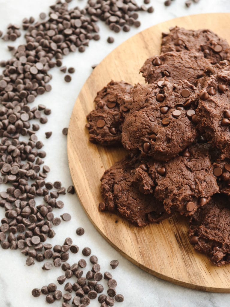 Vegan_Double_Chocolate_Chip_Cookies_Gluten_Free_FromMyBowl ...