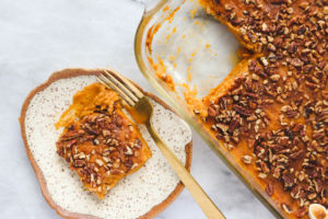 Healthy Sweet Potato Casserole - Vegan Thanksgiving & Holiday Recipe