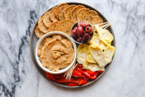 Almond & Pu-Erh Cheese Spread - Easy Vegan Party Recipe