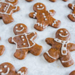 5 u 5 comfortCrunchy Vegan Gingerbread Cookies - Nut Free and Healthy Holiday Recipe