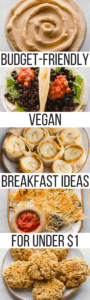 Budget Friendly Vegan Breakfast Ideas