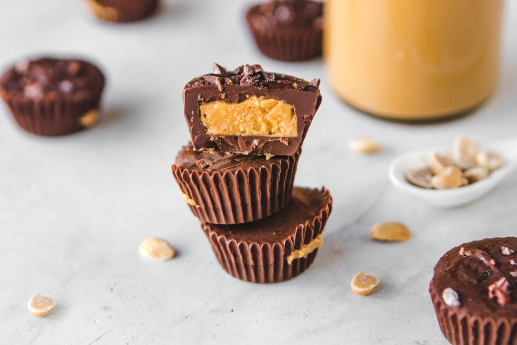Peanut Butter Cup Dessert Recipes Homemade Peanut Butter Cups 2 Ingredients From My Bowl