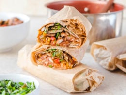 Freezer Burritos with Beans, Rice, and Cheese - Bowl of Delicious
