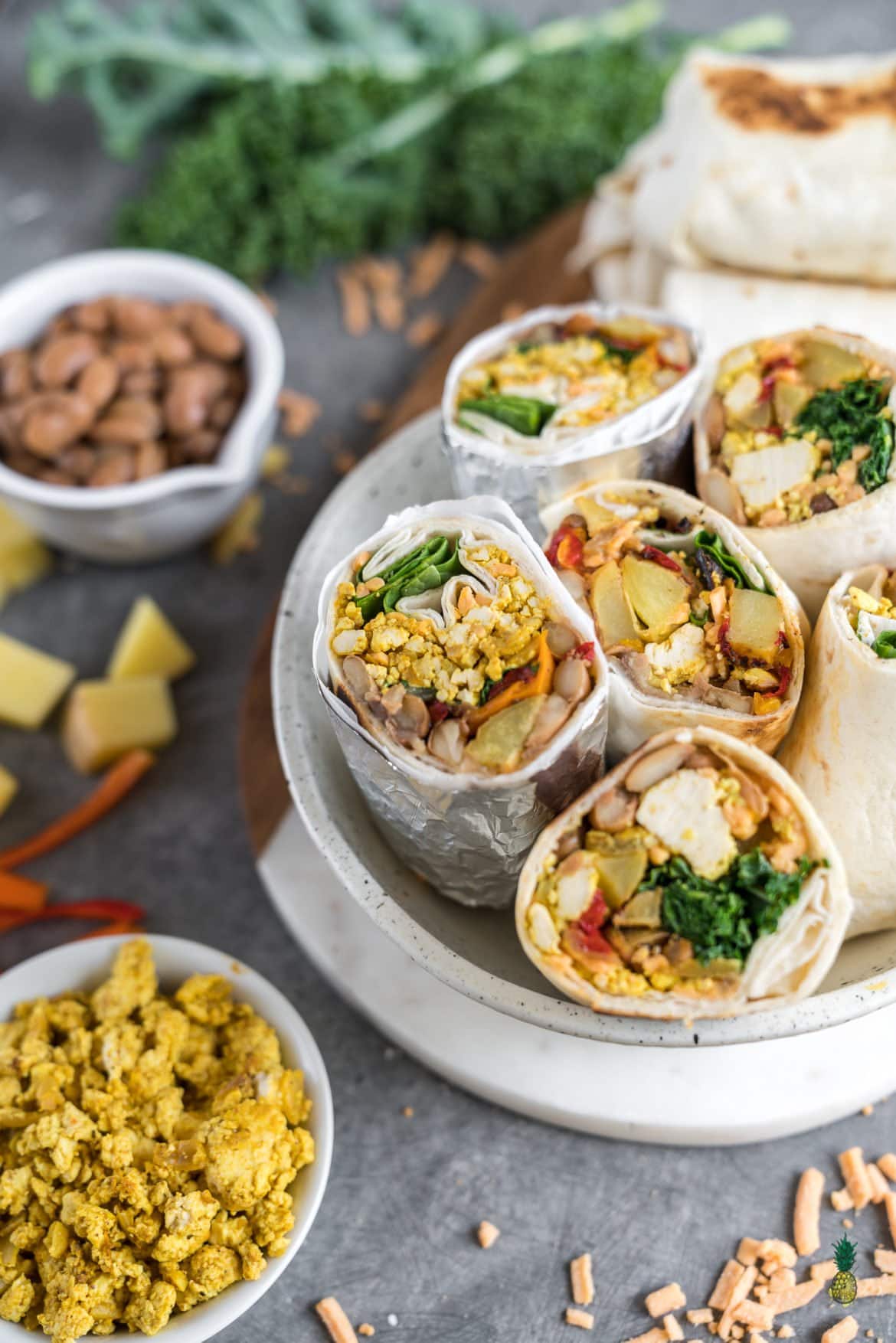 The BEST Rice & Bean Burritos (Freezer-Friendly) - From My Bowl