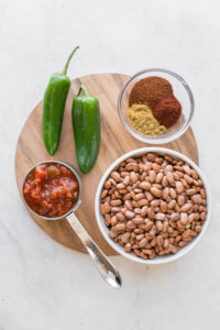 ingredients for instant pot refried beans