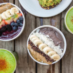 Smoothie bowls, juice, and avocado toast from Jugos in Boston