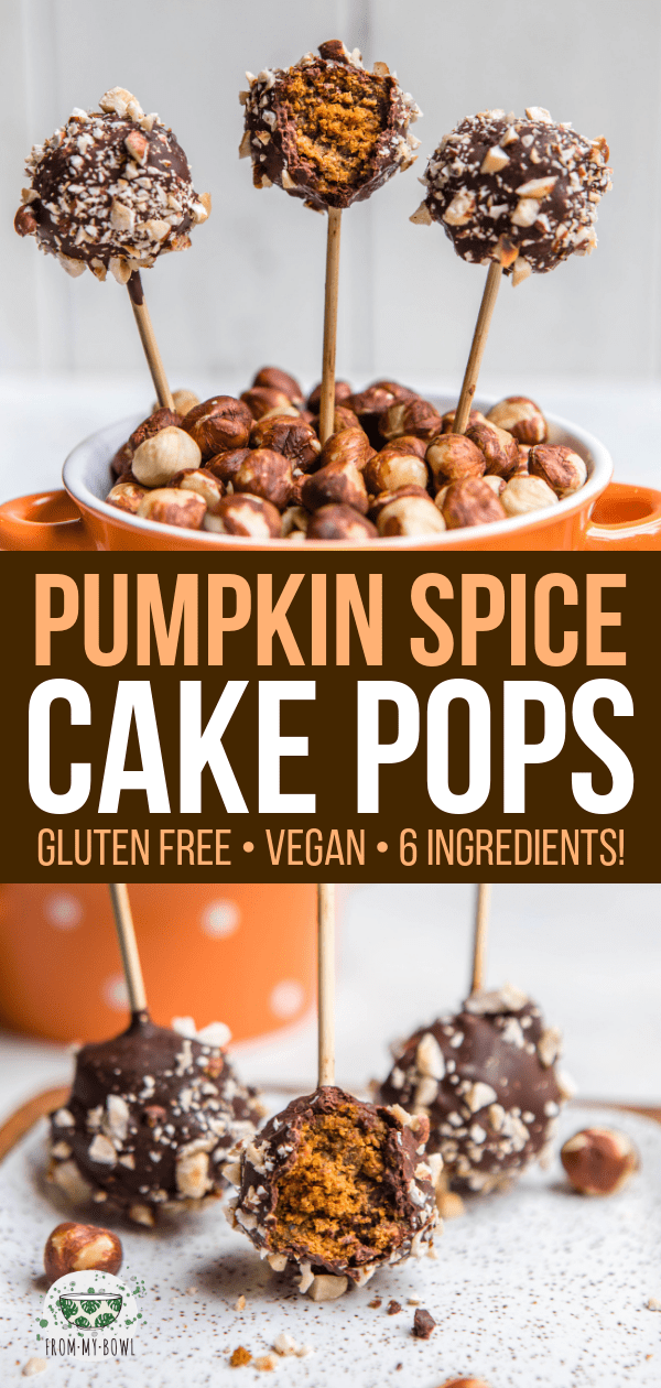 gluten free pumpkin cake pops