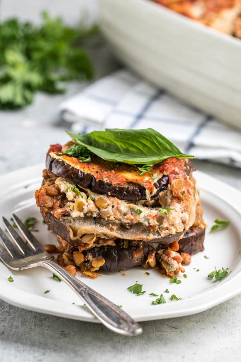 Vegan Eggplant Lasagna (Gluten + GrainFree!) From My Bowl