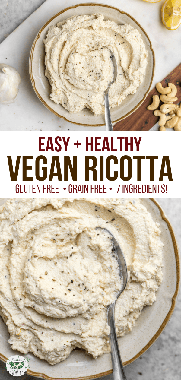 Vegan Ricotta Recipe (7 Ingredients!) - From My Bowl
