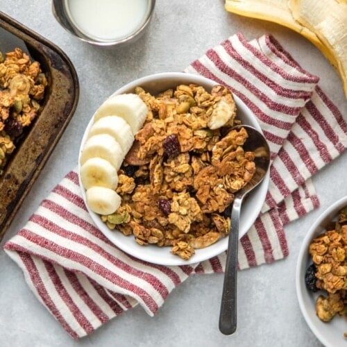 Easy Vegan Granola Recipe 9 Ingredients From My Bowl 8174