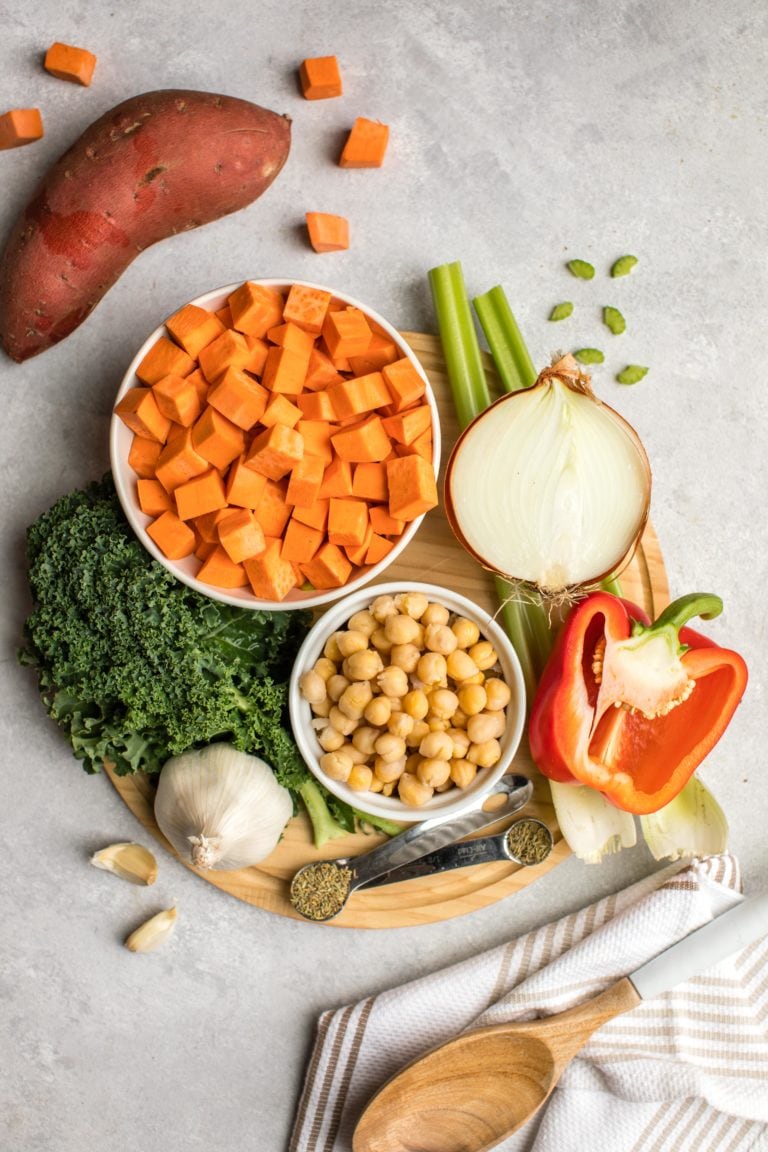 Sweet Potato Kale Soup Recipe (Cozy & Healthy!) From My Bowl