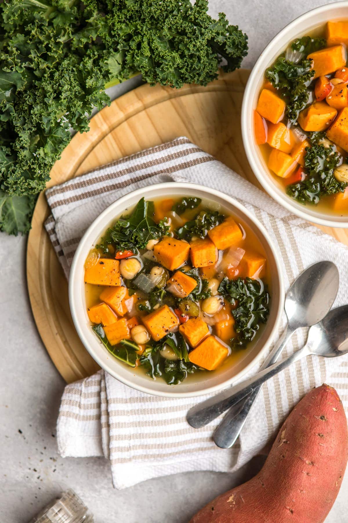 Sweet Potato Kale Soup Recipe (Cozy & Healthy!) - From My Bowl