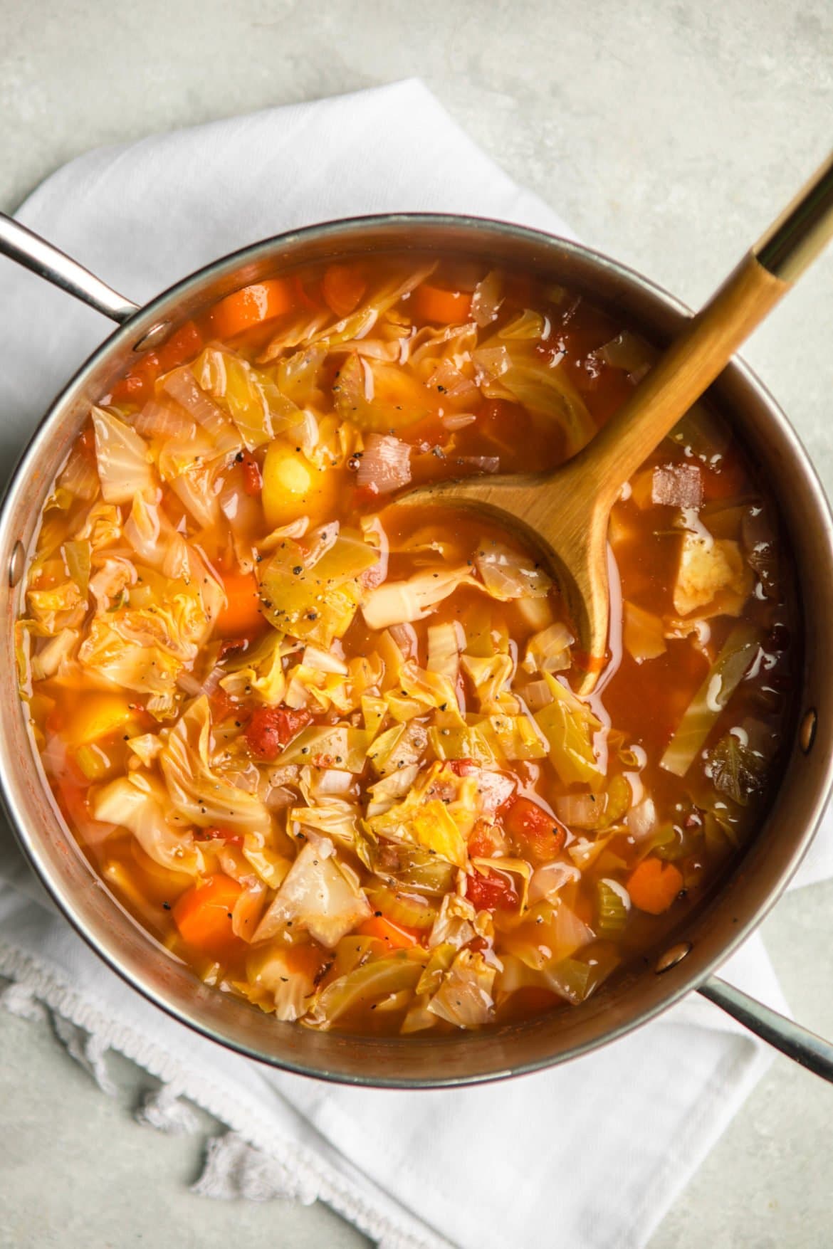Hearty Cabbage Soup Recipe (Vegan) - From My Bowl