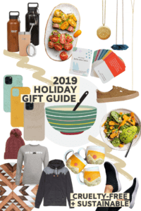 Eco-friendly, sustainable, and cruelty-free gift ideas for the holiday season. Fashion, jewelry, ceramics, and more! #giftguide #vegangiftguide #veganfashion | Frommybowl.com