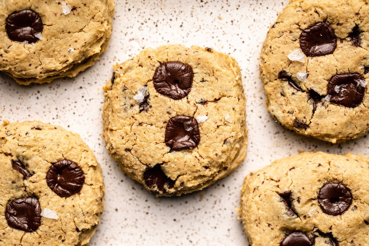 Healthy Chickpea Chocolate Chip Cookies Vegan From My Bowl