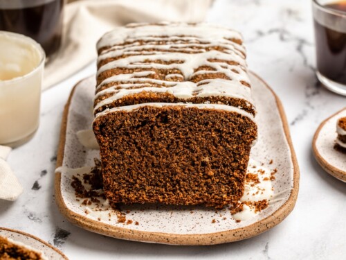 Gluten Free Gingerbread Loaf Recipe - Fed & Fit