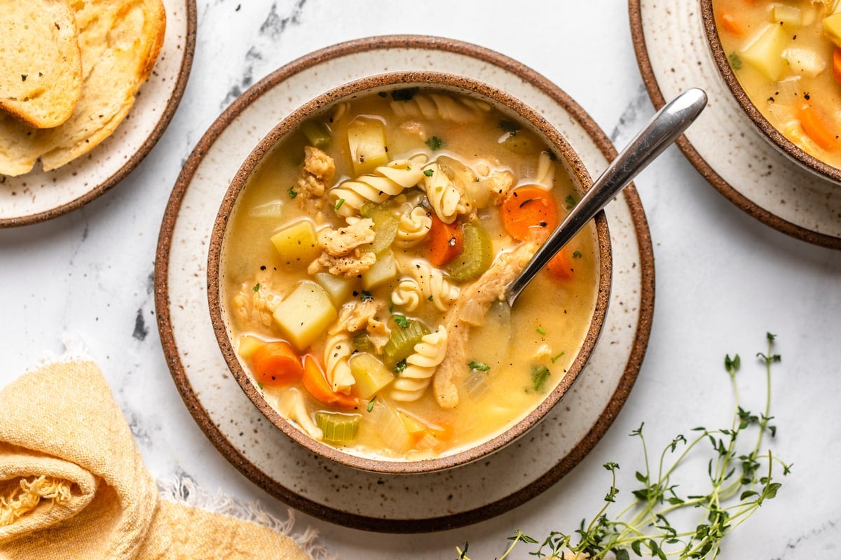The Best Vegan Chicken Noodle Soup in the Galaxy - Cinnamon Snail