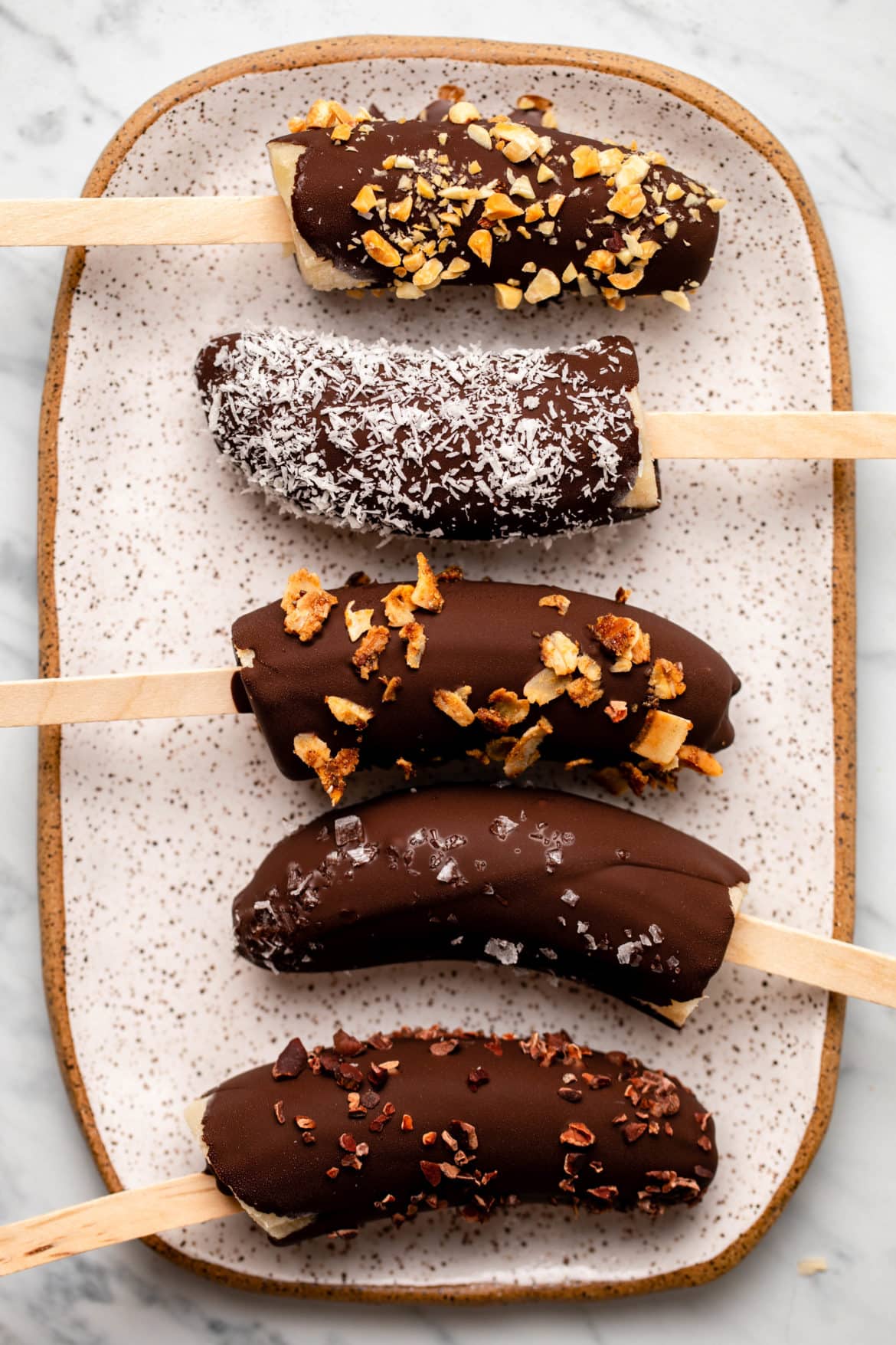 Chocolate Covered Banana Pops | Healthy 3-Ingredient Dessert! - From My ...