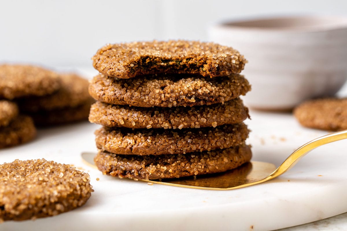 Wholesome Ginger Molasses Cookies