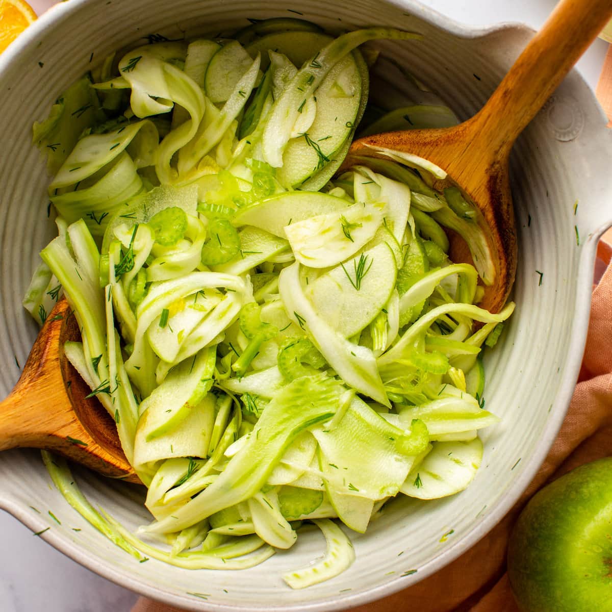 Shaved Fennel Salad - From My Bowl