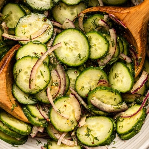 Quick Cucumber-Dill Salad - Traffic Light Cook