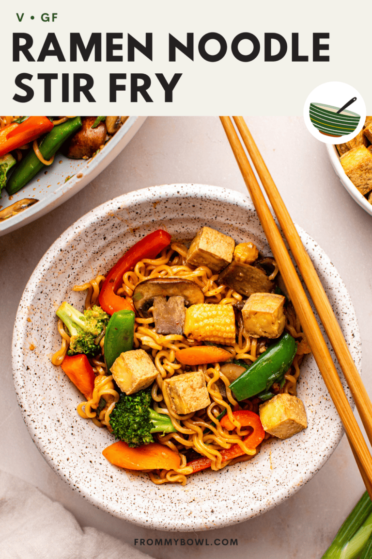 Tagramen Noodle Stir Fry Vegan
