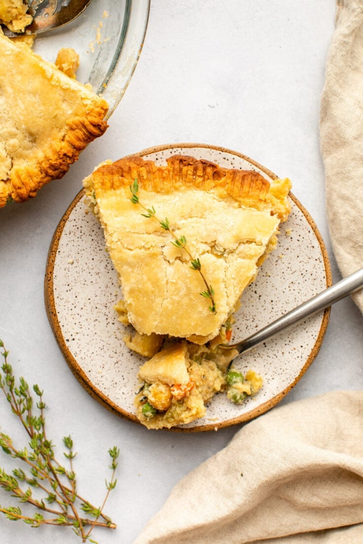 Vegan Pot Pie with Chickpeas - From My Bowl