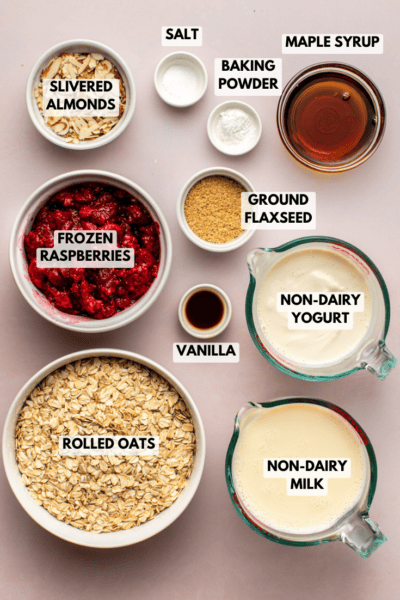 Thawed Rasberries Healthy Baked Raspberry Oatmeal (Easy One Dish Recipe) - From My Bowl