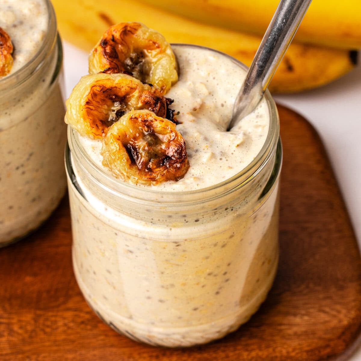 Caramelized Banana Overnight Oats