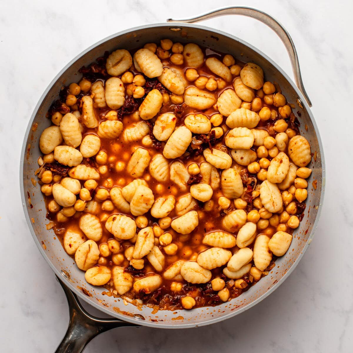 20-Minute Tuscan Gnocchi with Chickpeas